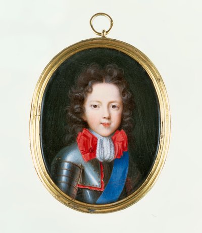 Miniatura de James Stuart, el Viejo Pretendiente, c.1700 de Jacques Antoine Artaud